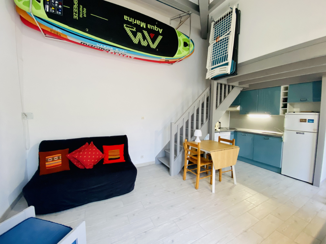 Louer une maison pour 4 personnes en bord de dunes à Biscarrosse Plage.