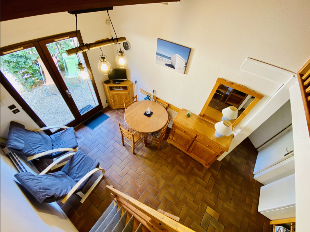 Location de vacances pour 4 avec petit extérieur à biscarrosse