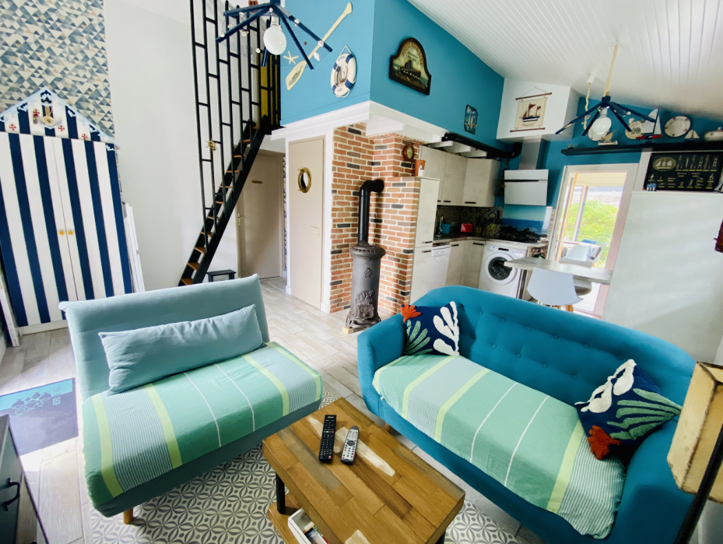 Belle maison à louer avec jardin et plus de deux chambres à biscarrosse plage