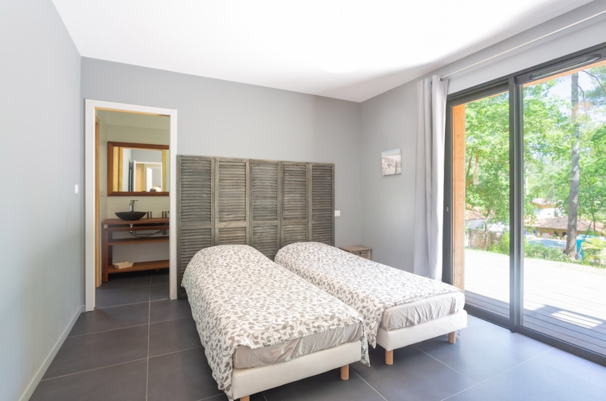 Belle et grande maison à louer pour une semaine en famille à Biscarrosse 