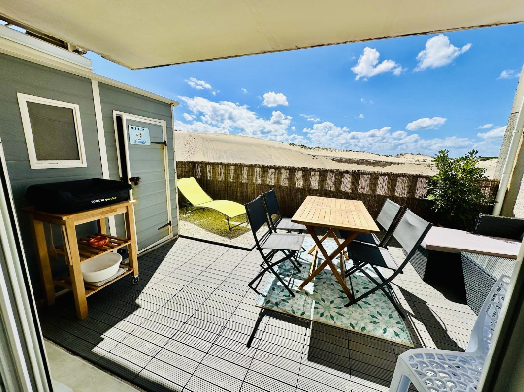 louer un logement ave piscine pour les vacances à Biscarrosse