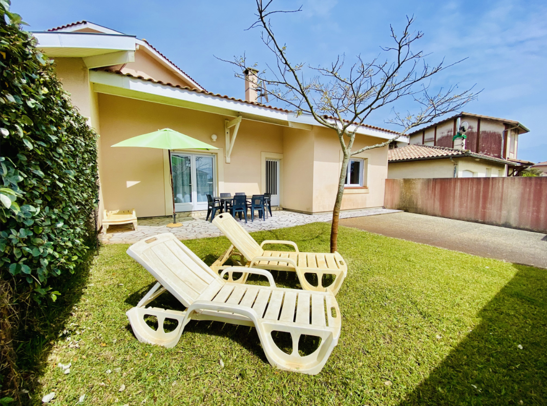 maison pour 6 personnes à louer à biscarrosse plage