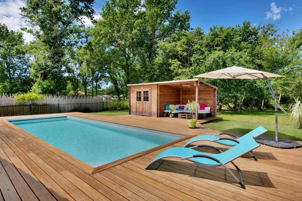 Villa avec piscine Biscarrosse pour 9 personnes