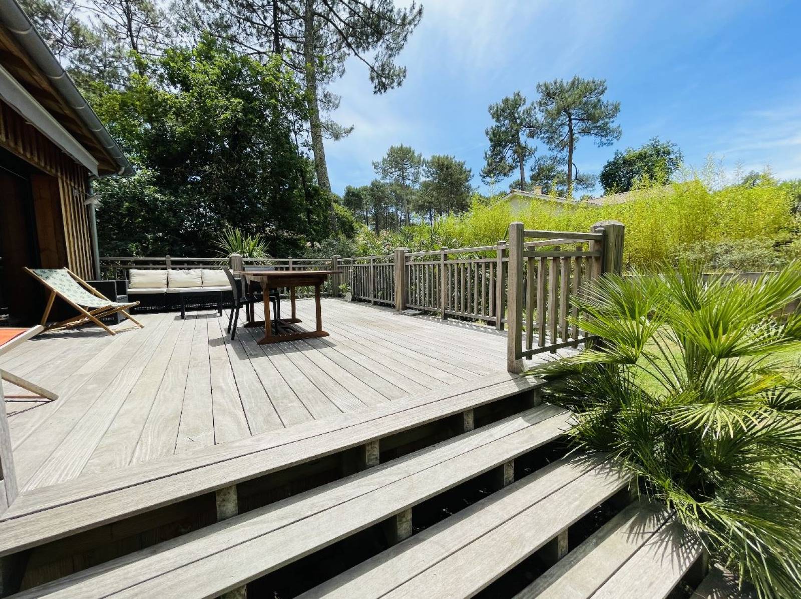 Location saisonnière proche du golf de Biscarrosse pour 8 personnes