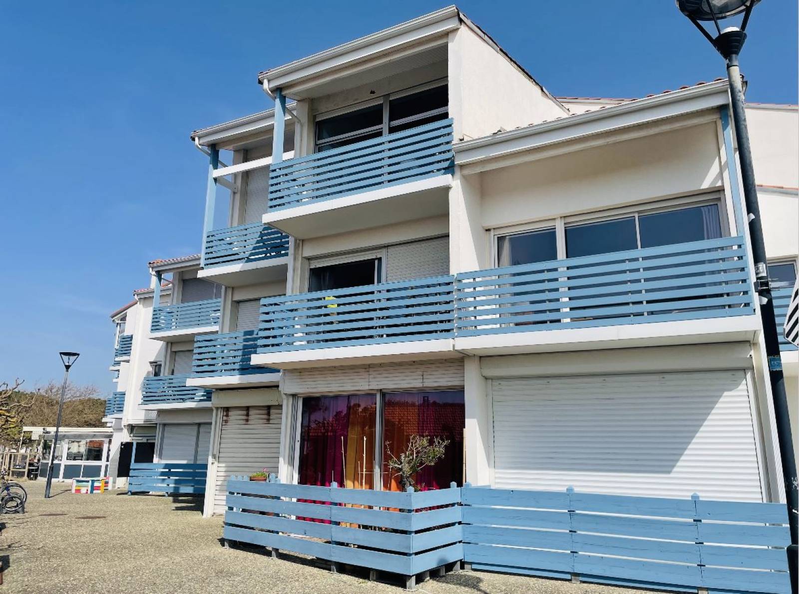 Appartement  T2 à vendre avec Mezzanine et place de parking  ,environnement  agréable en bord de mer à Biscarrosse