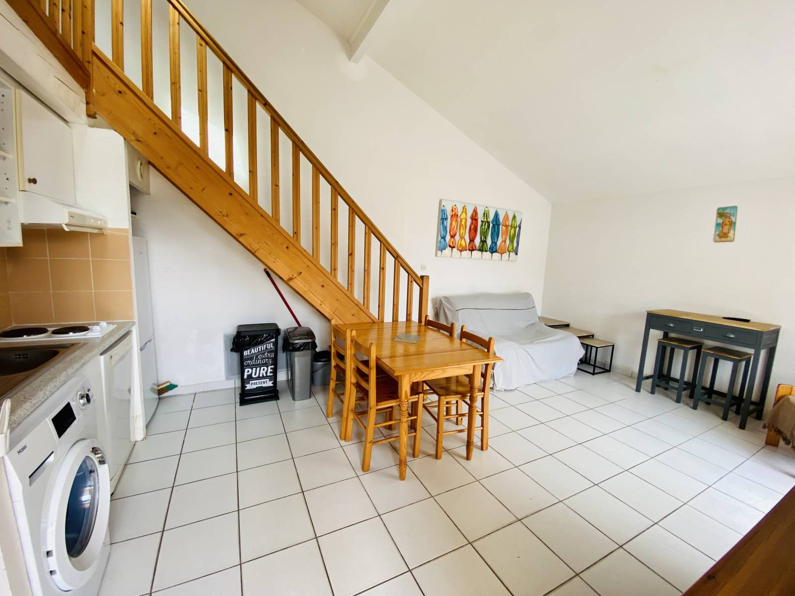 Agréable Pavillon 2 chambres dans une résidence avec piscine à Biscarrosse Plage