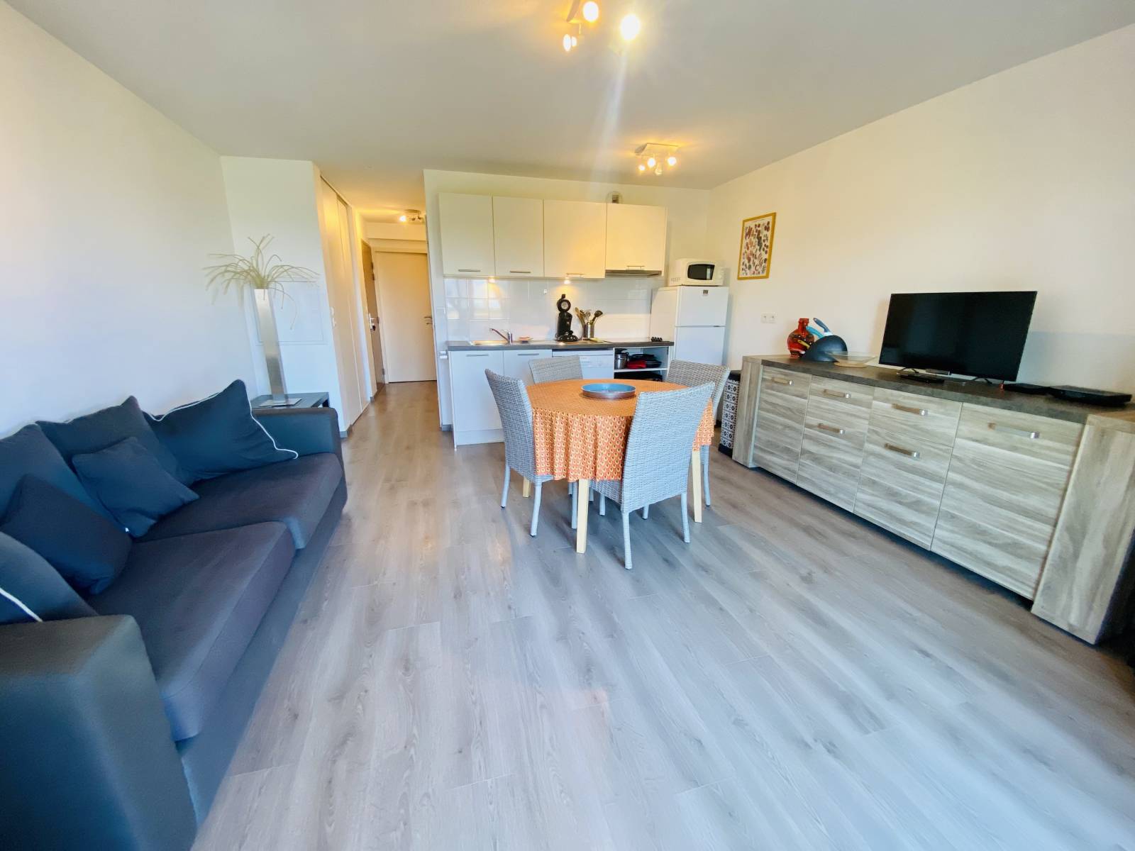 Bel appartement T2 avec vue sur l'océan