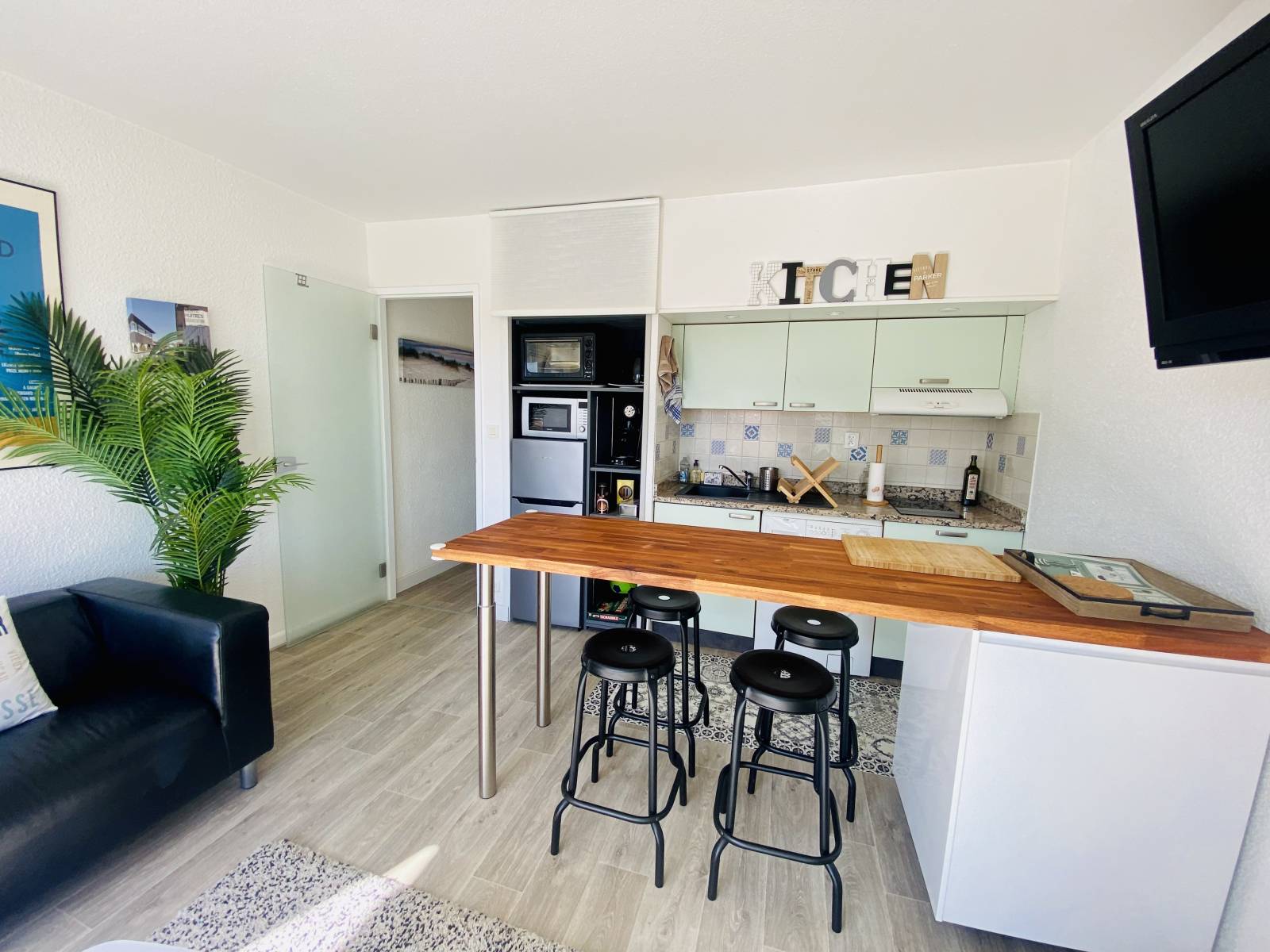 Vendu : Magnifique Appartement T1 Cabine avec Parking proche Plage Centrale