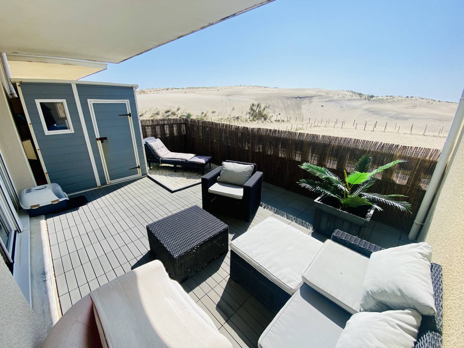 Magnifique Appartement T2 à vendre avec Terrasse vue sur Dune Oceane