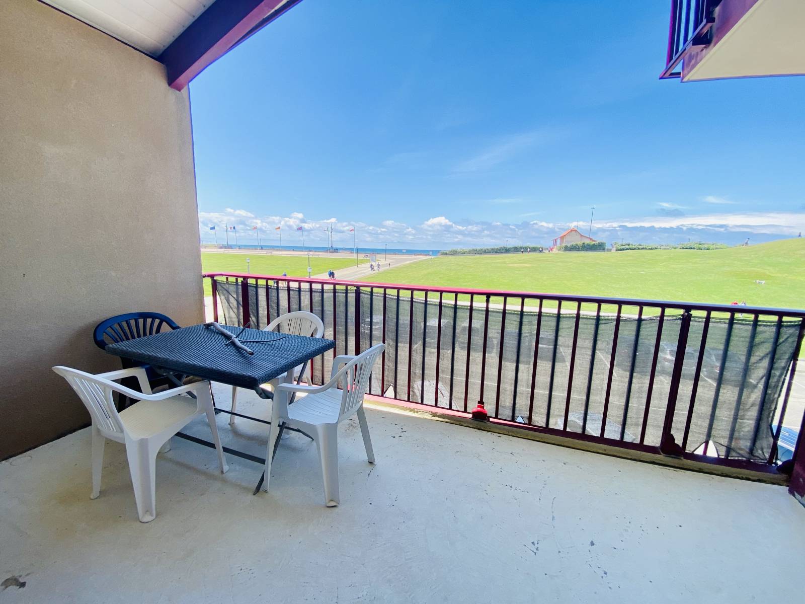 Bel appartement T2 avec vue sur l'océan