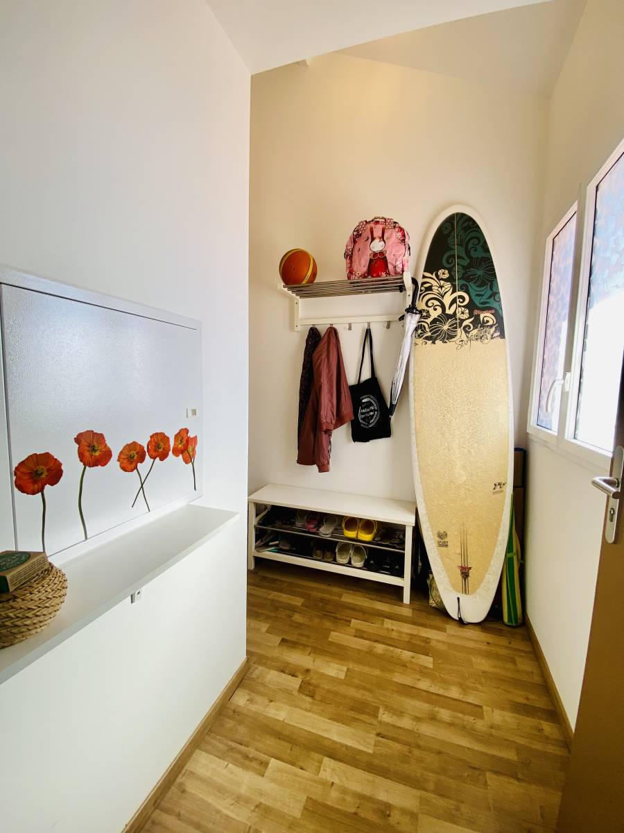 Agréable appartement avec deux chambre plus une cabine avec terrasse en front de mer de Biscarrosse Plage