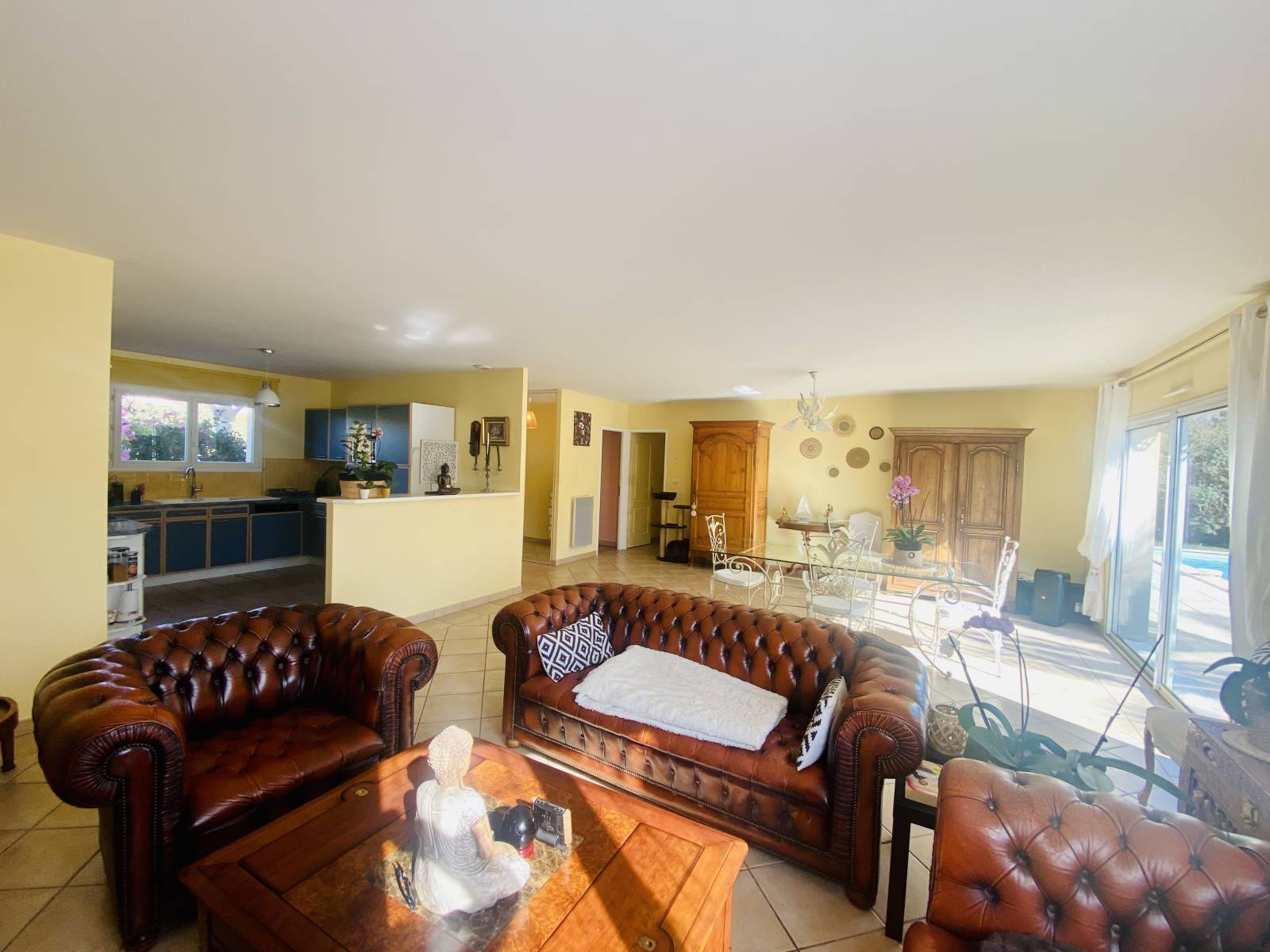 Vendu : Jolie Villa avec piscine 4 chambres + Bureau à Biscarrosse Bourg