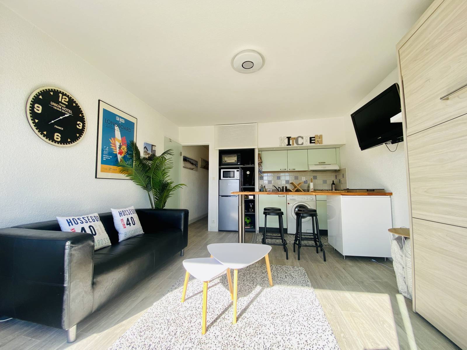 Vendu : Magnifique Appartement T1 Cabine avec Parking proche Plage Centrale