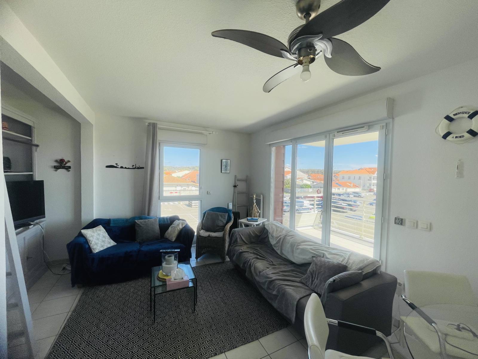 Bel appartement  90 m2 avec une vue sur l'océan