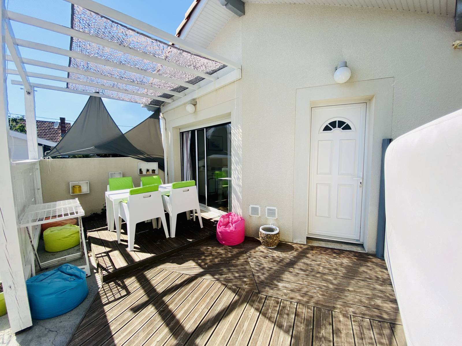 Maison avec 5 chambres et tomettes à Biscarrosse plage