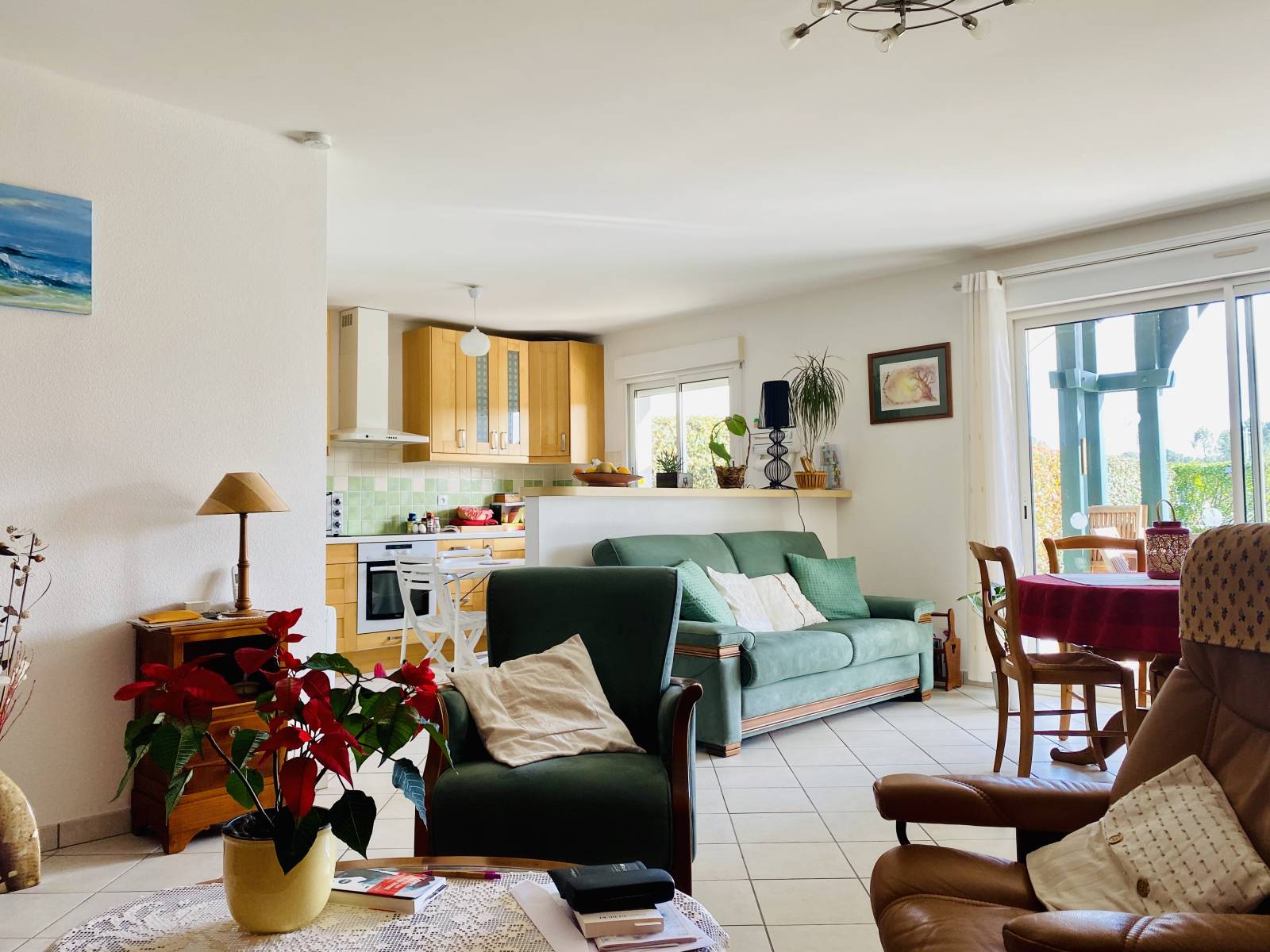 Agréable maison plain-pied 4 chambres à Biscarrosse Bourg