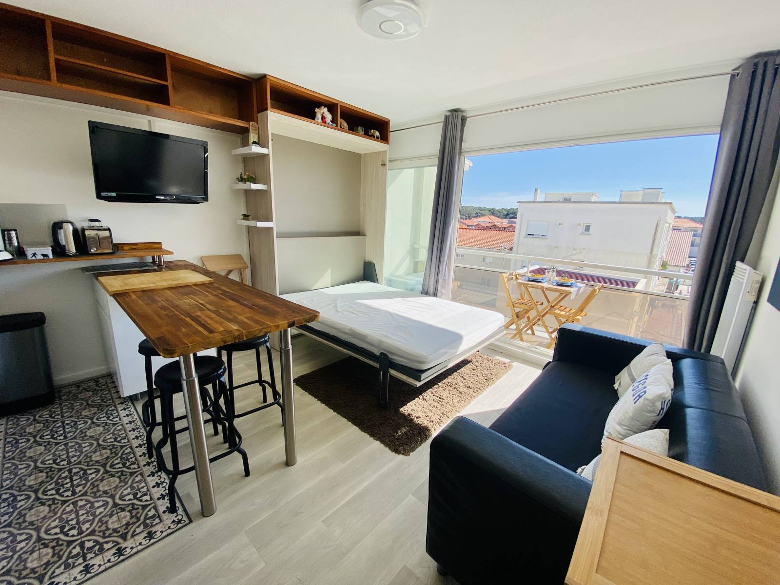 Vendu : Agréable Studio rénové proche Plage Centrale de Biscarrosse Plage