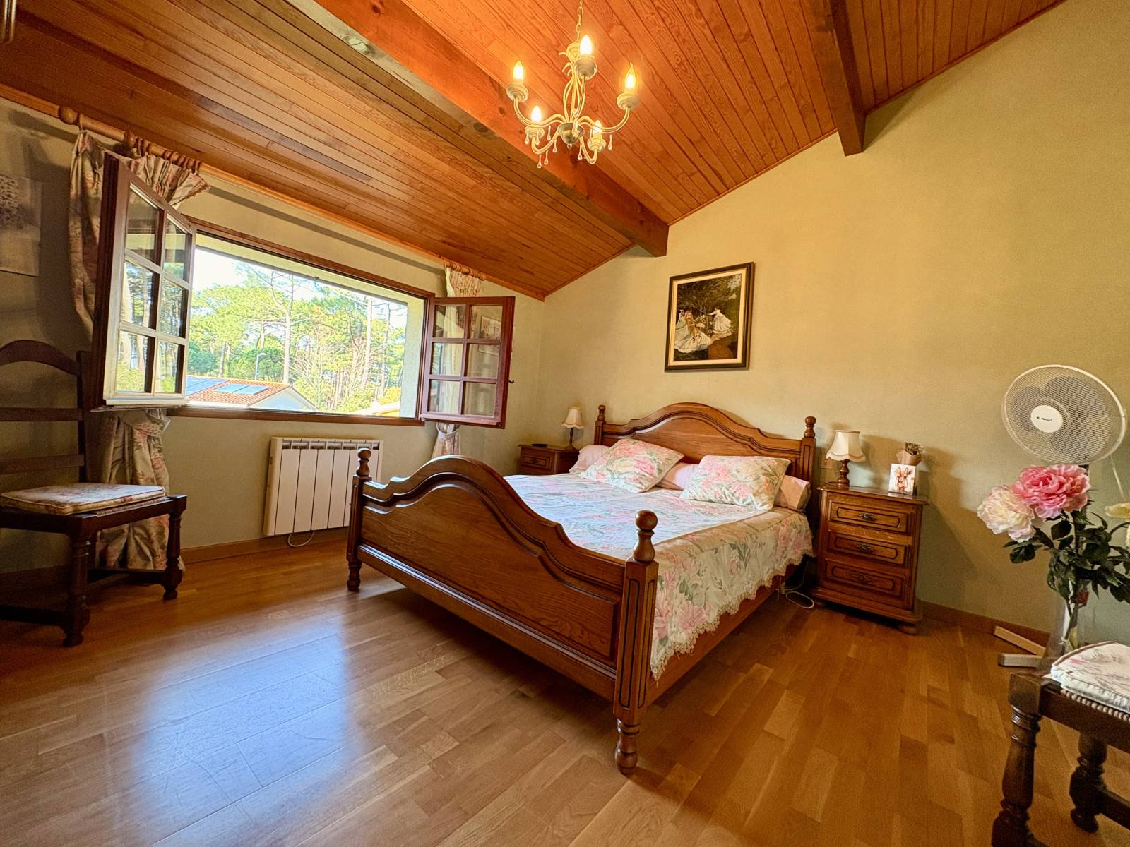 Jolie Maison traditionnelle 4 chambres + Bureau avec piscine à Biscarrosse Plage