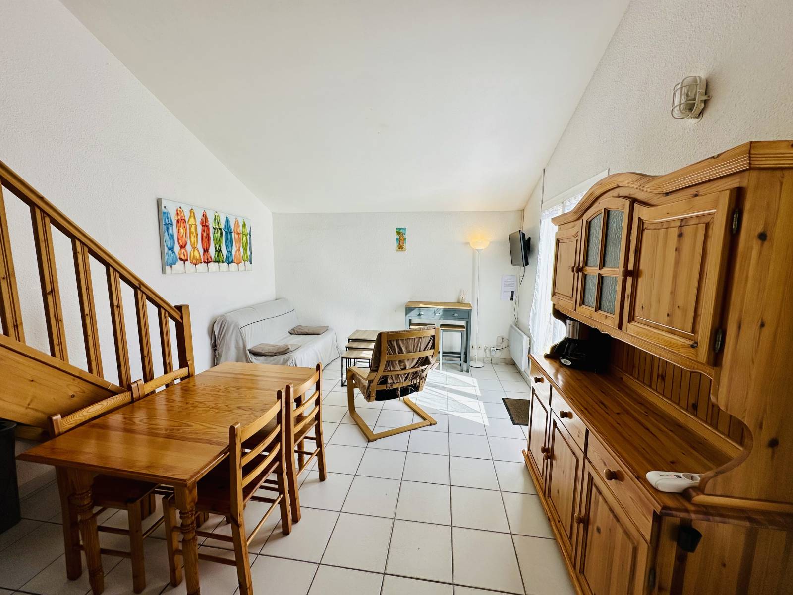 Agréable Pavillon 2 chambres dans une résidence avec piscine à Biscarrosse Plage