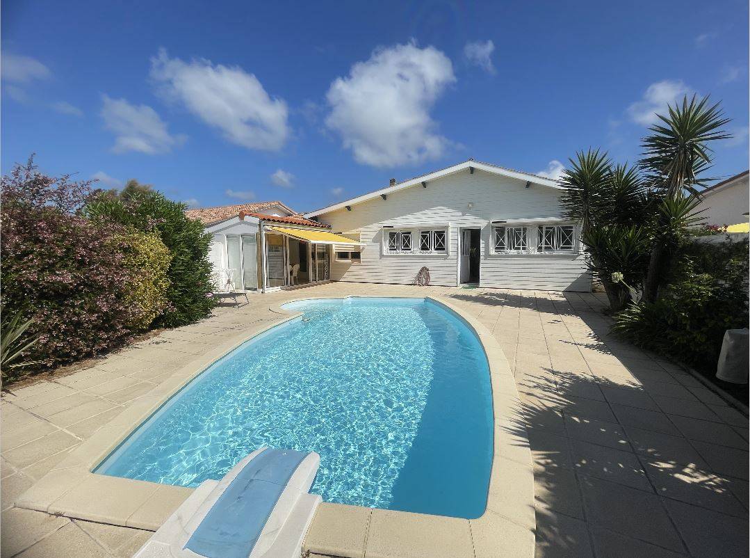 Villa avec piscine à vendre à biscarrosse plage