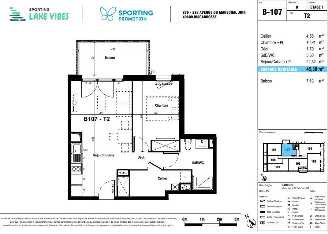 Acheter un appartement neuf pour faire de la gestion locative à Biscarrosse PLage
