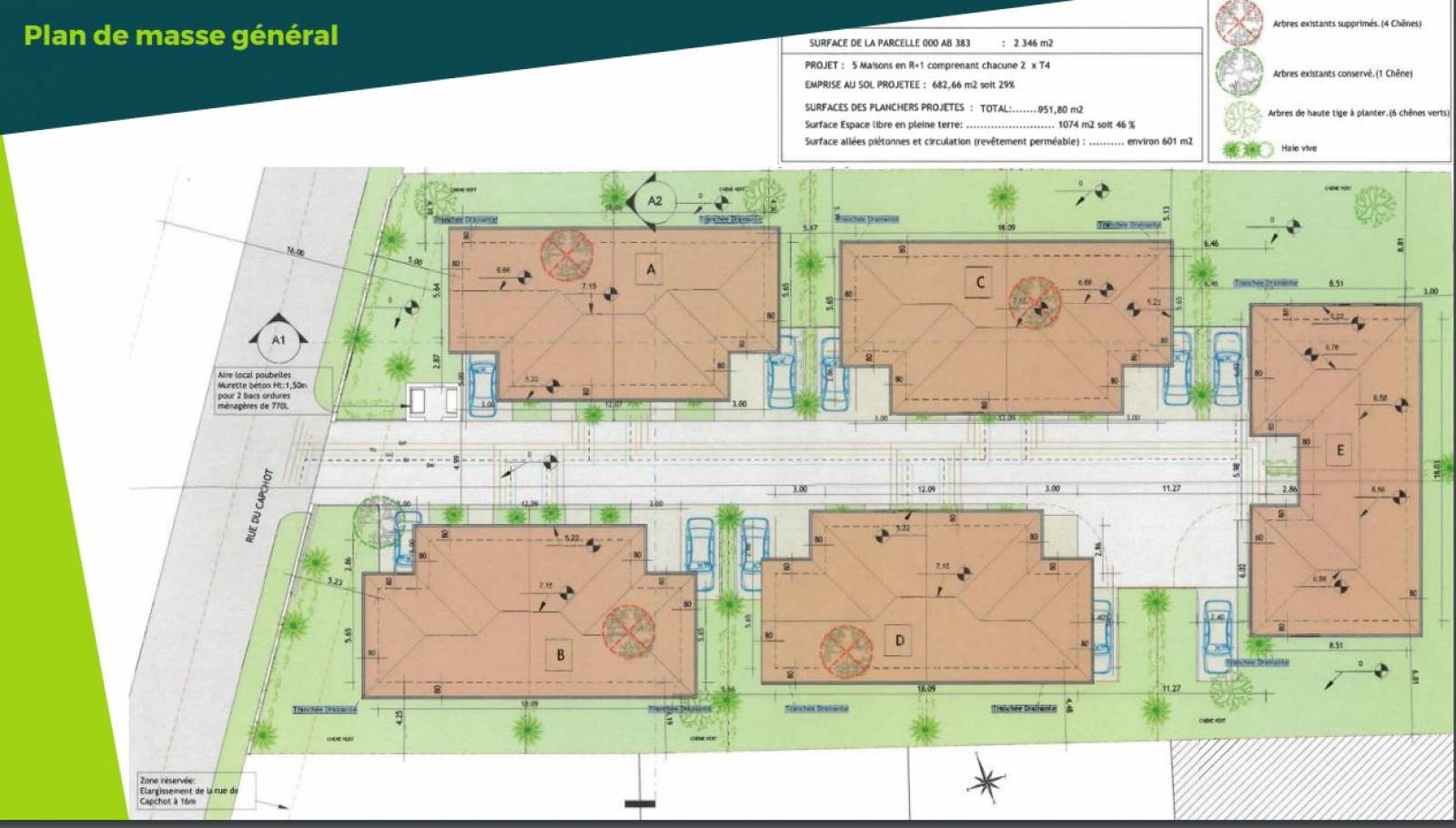 Vendu : VILLA T4 NEUVE PARENTIS EN BORN PROCHE DU LAC