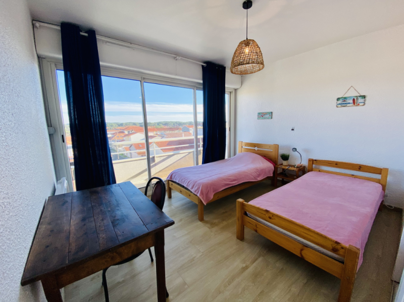 Location d'appartement en front de mer à biscarrosse plage pour 6 personnes