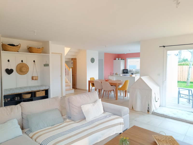 Maison de location pour famille, avec piscine proche du lac et de la plage à Biscarrosse