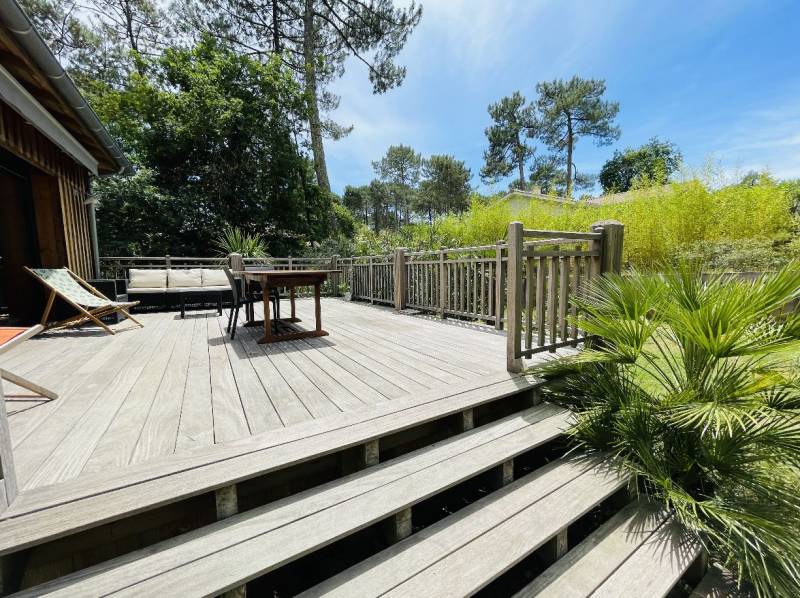 Location saisonnière proche du golf de Biscarrosse pour 8 personnes