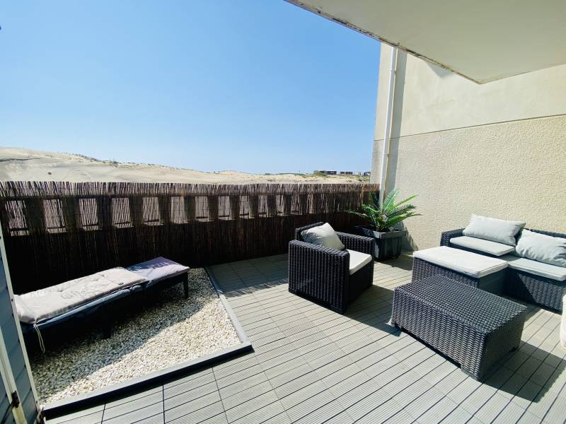 Acheter un appartement avec terrasse à Biscarrosse plage