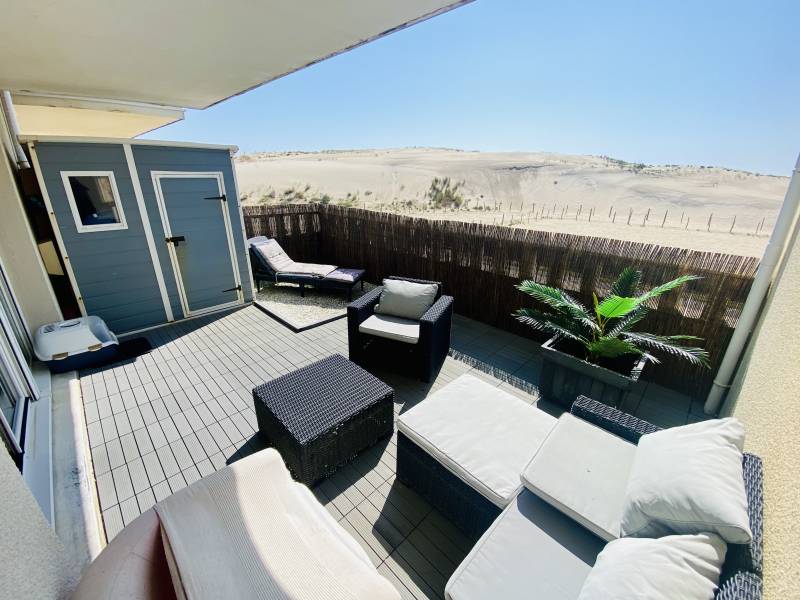 Magnifique Appartement T2 à vendre avec Terrasse vue sur Dune Oceane